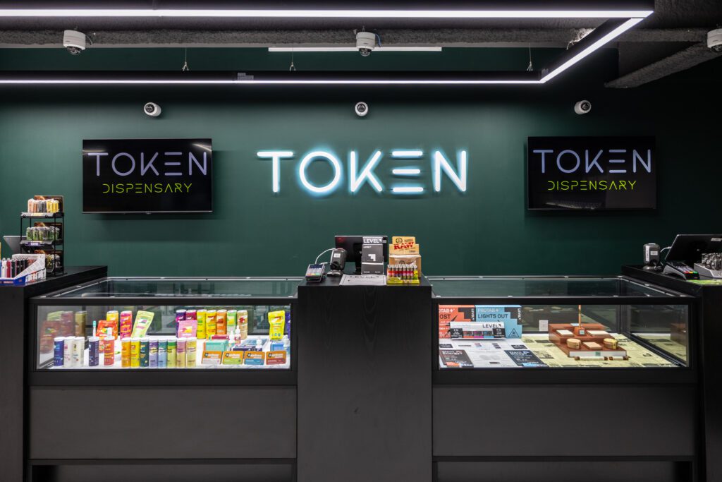 inside token dispensary
