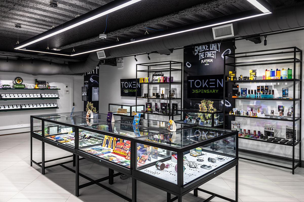 Inside Token Dispensary